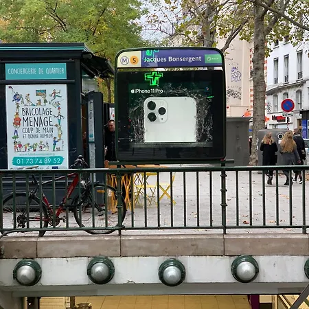 Vivez Au Coeur Du Centre De Paris! Metro A 1min - Proche Republique Paris