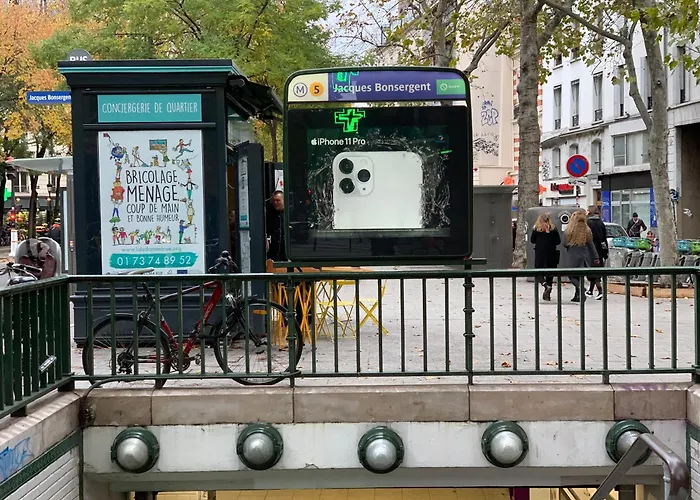 Vivez Au Coeur Du Centre De Paris! Metro A 1min - Proche Republique 파리